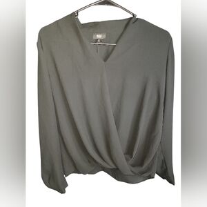 Mossimo Black Top Blouse